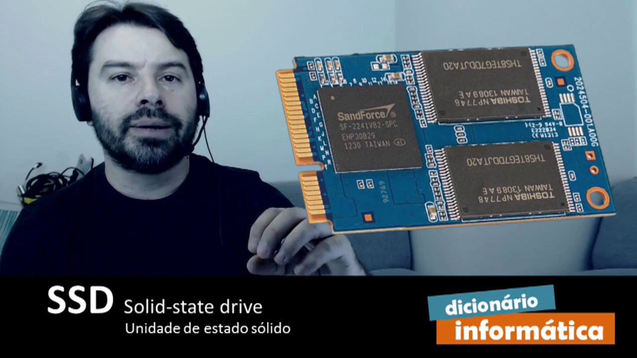 SSD Solid-state drive - Unidade de estado sólido