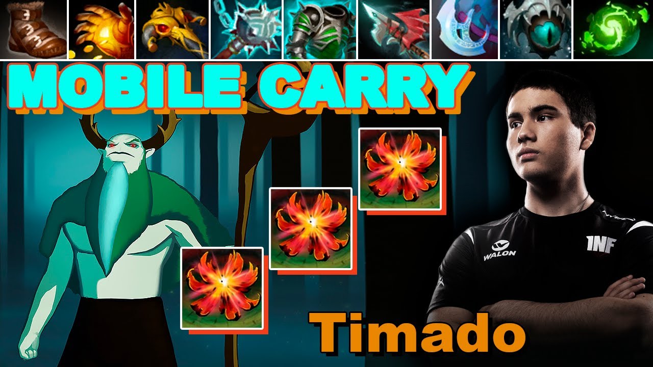 TSM.Timado - Nature's Prophet самый мобильный керри [макро игра]