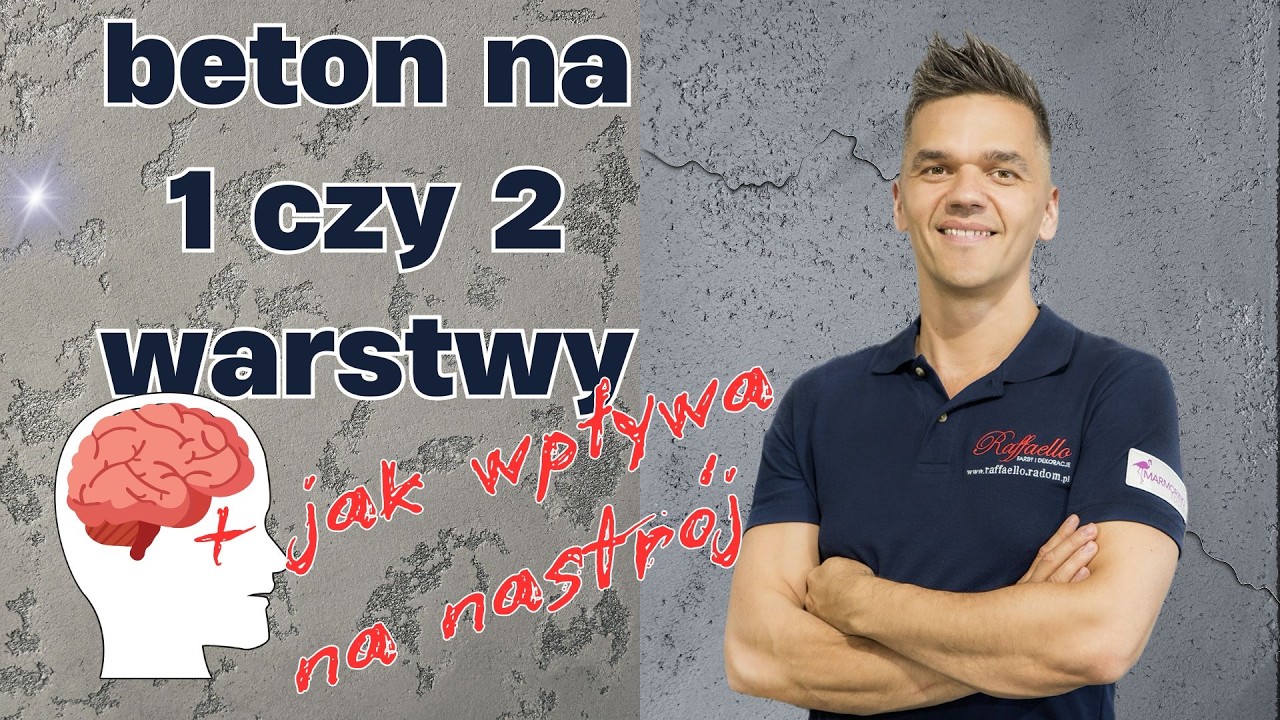 Beton dekoracyjny DIY: 1 czy 2 WARSTWY? TEST + Wpływ na Nastrój (Gotowy vs. Zaprawa)