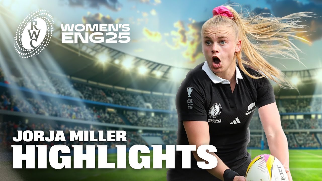 Jorja Miller SHREDS Defenders 😳 | Rugby World Cup 2025 Highlights