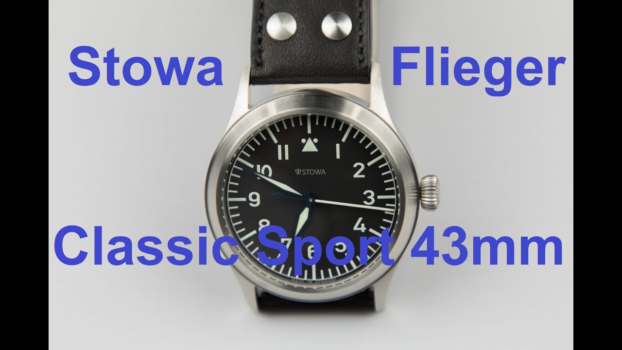 Stowa Flieger Classic Sport 43mm