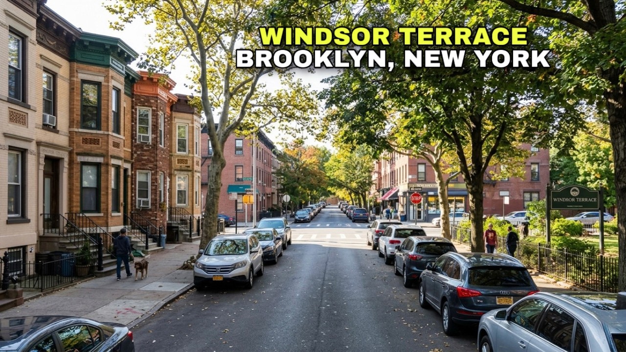 Walking WINDSOR TERRACE Neighborhood  Brooklyn