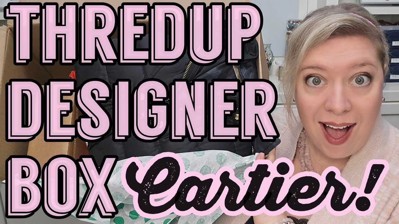 Распаковка набора для самостоятельного ремонта от Thredup! CARTIER 🩷 GUCCI! #mysterybox
