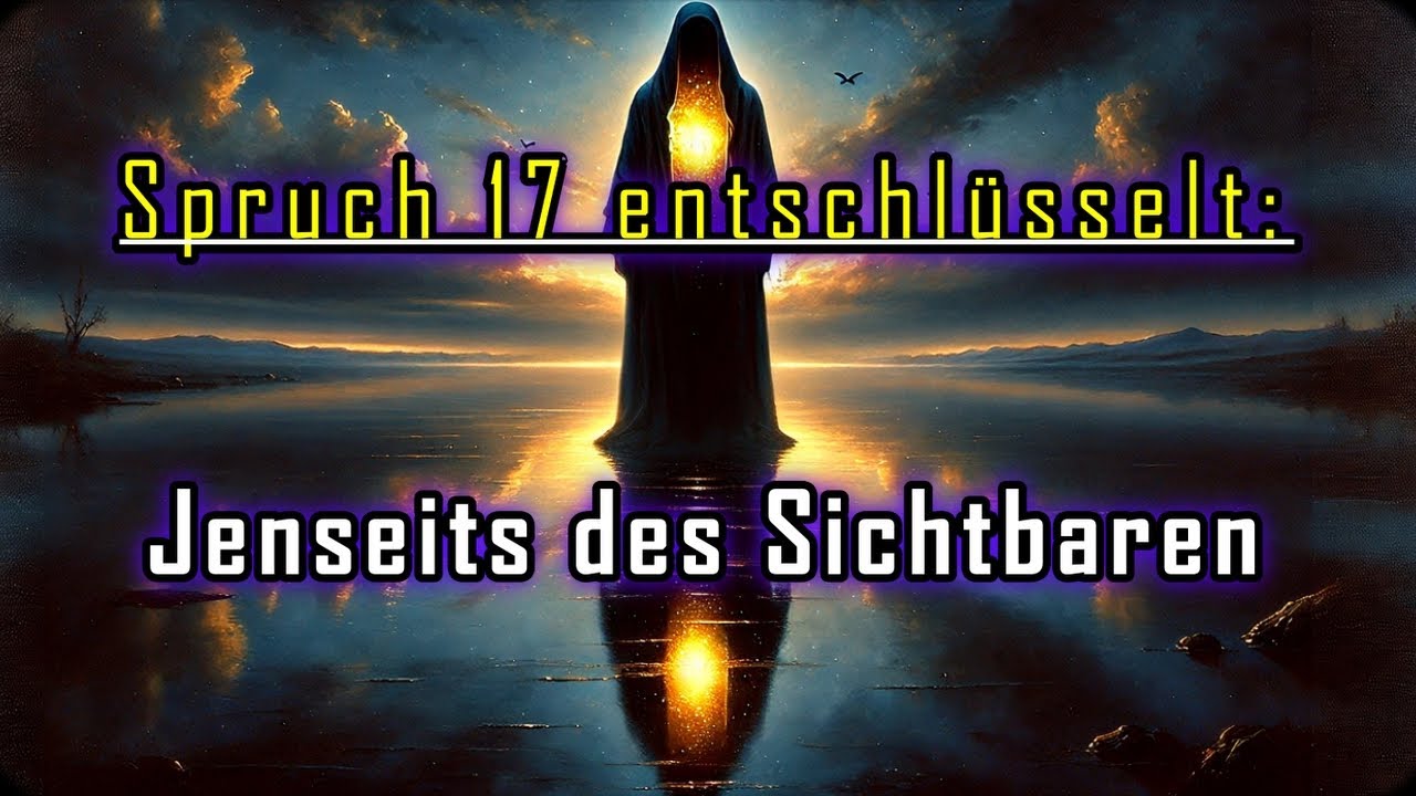 Jenseits des Sichtbaren - Thomasevangelium Spruch 17 entschl&uuml;sselt