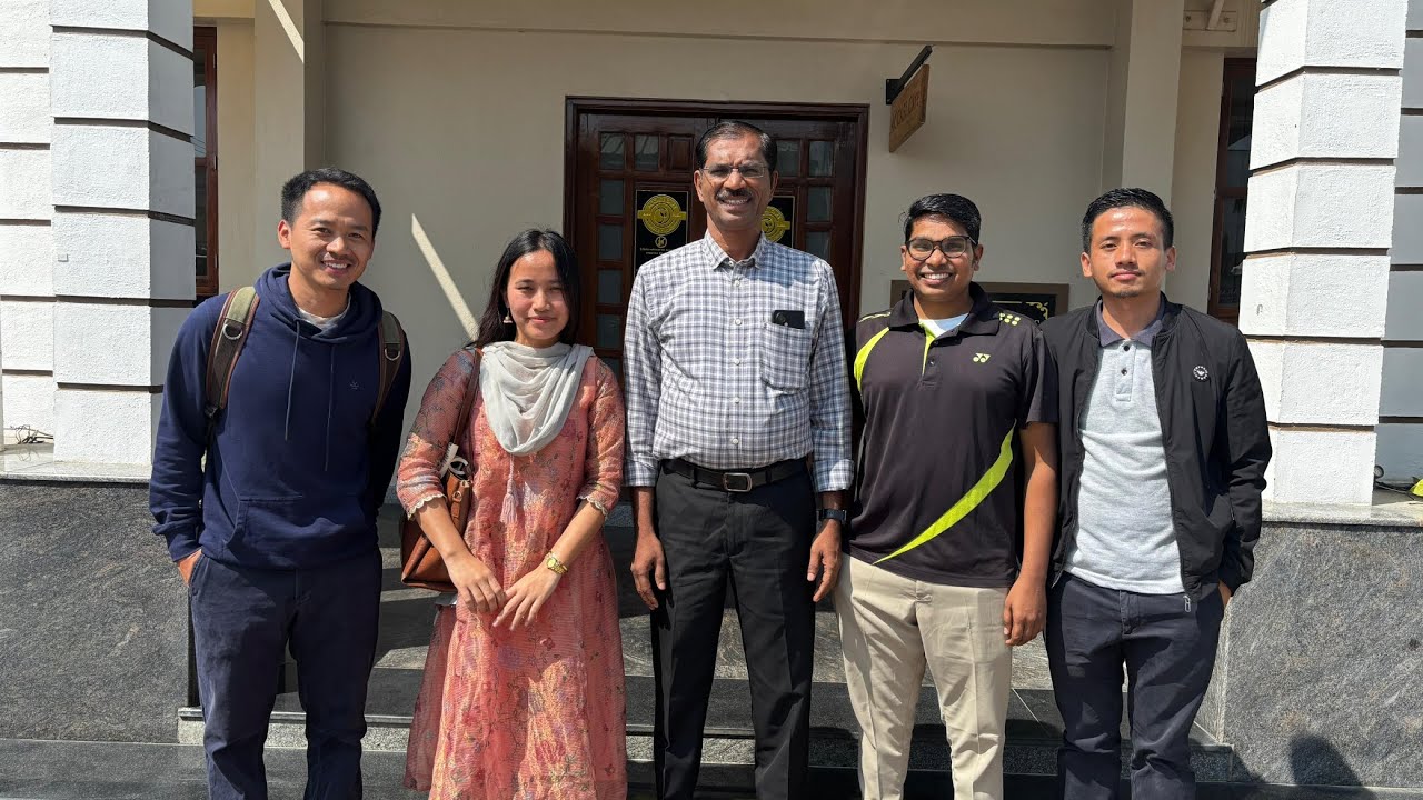 M.Th. students (2026) visit to Pastor Sajji Abraham (Hosur, Tamilnadu).