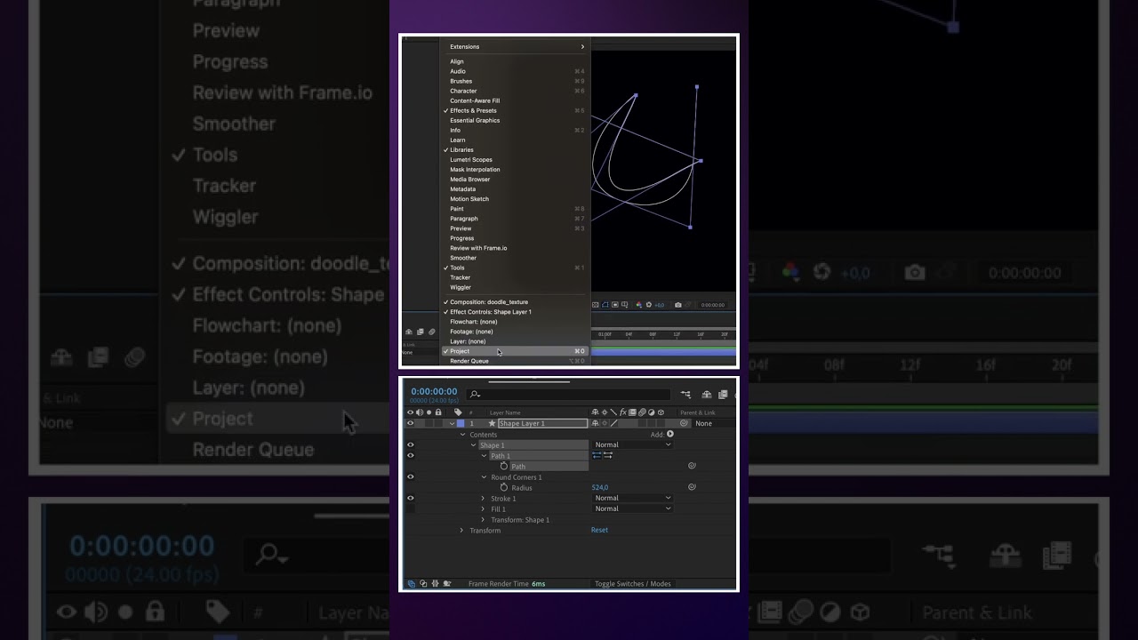 Procedural Doodle Texture in After Effects | Tutorial