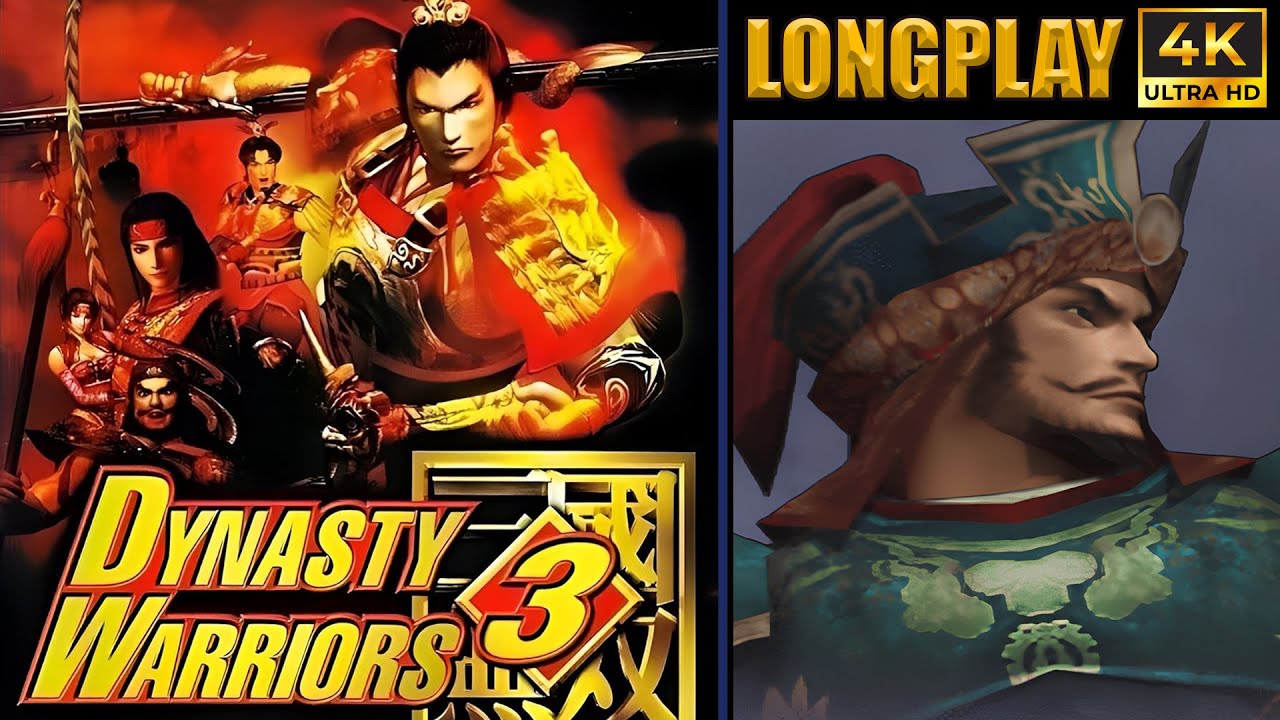 Dynasty Warriors 3 Longplay | Zhang Liao - Full Game Walkthrough | No Commentary PS2 4K