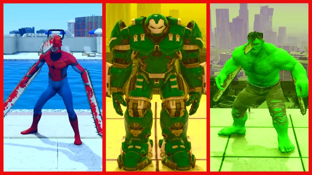 Dc vs Marvel Superheroes Were Eating Villains Ruined Everything! #20 - #GTA5