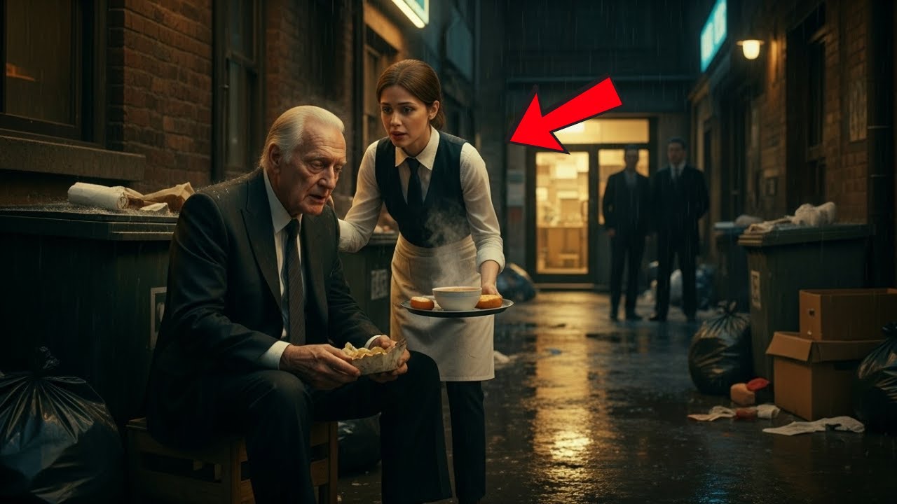 Waitress Finds Mafia Boss Eating Trash — She Whispers: “Come In, Dinner’s Warm”