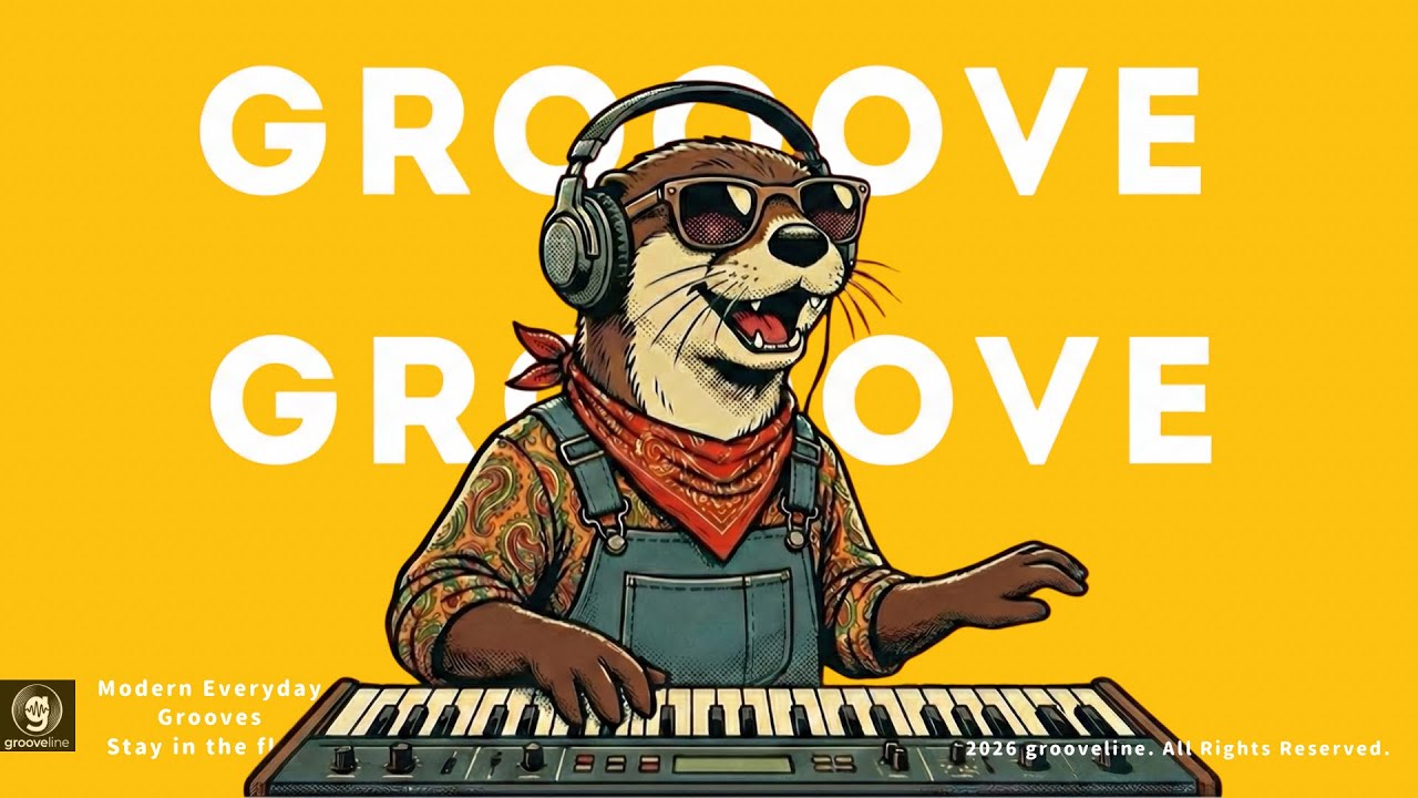 【Playlist】GROOVE POP楽しく集中できる♪ Good Vibes BGM laid-back | Study & Work × Chill JAZZ hop City Pop
