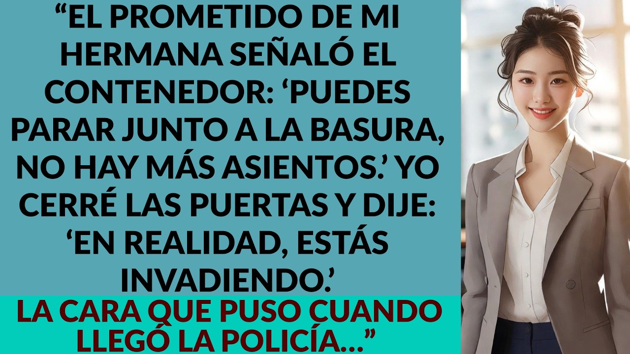 “El novio de mi hermana me quiso mandar a la basura — Yo lo encerré y le dije ‘Esto es mío’”