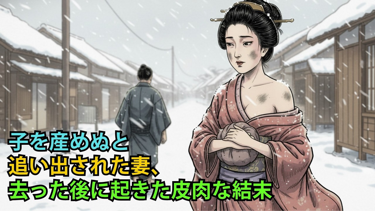子を産めぬと追い出された妻、去った後に起きた皮肉な結末| 野談 | 伝説 | 昔話 | 説話 | 民話