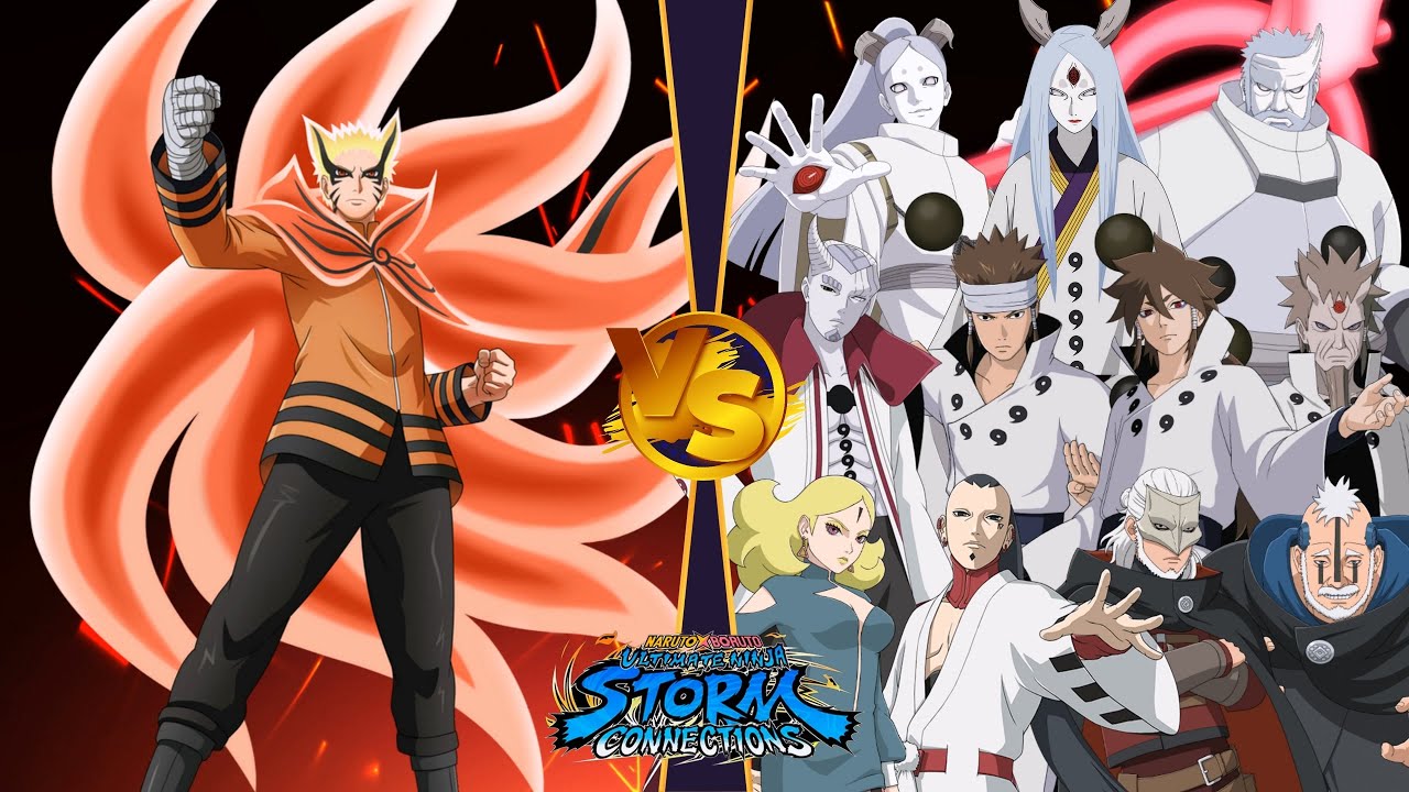 【Naruto Uzumaki Baryon Mode VS Otsutsuki & Kara Marathon】 NARUTO X BORUTO Ultimate Ninja STORM