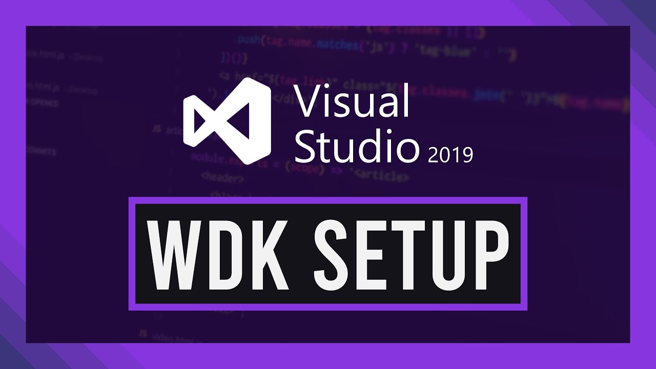 Настройка: комплект драйверов Windows (WDK) для Visual Studio 2019
