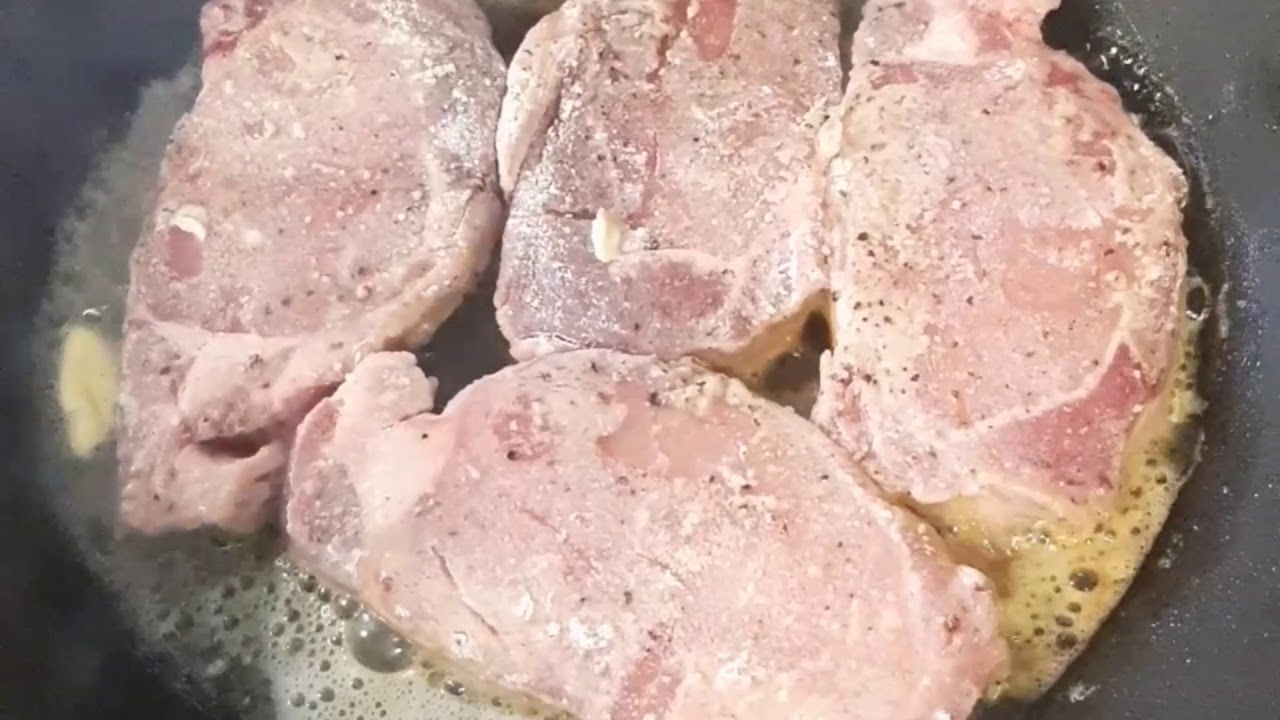 How to make Creamy Porkchop with mushroom and tomato
