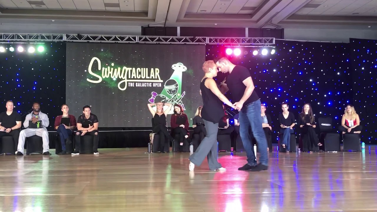 Swingtacular 2019 Champions JnJ - Ryan Crutcher and Deborah Szekely