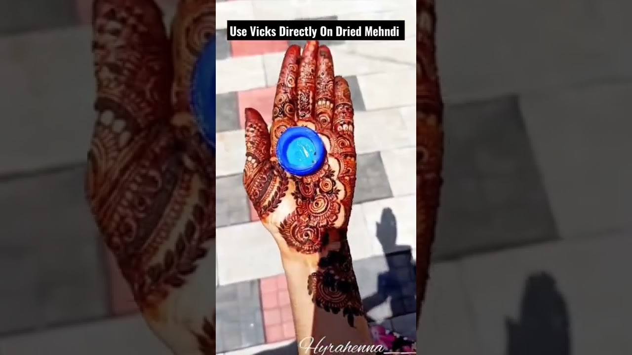 Get More Dark Mehndi Colour/Stain #shorts #short #shortvideo #mehndi #mehndidesign #henna #tips