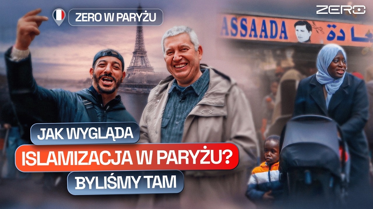 ZOBACZYLIŚMY MUZUŁMAŃSKIE DZIELNICE W PARYŻU I UŚMIECHNIĘTYCH INFLUENCERÓW. TAK PRZEJMUJĄ FRANCJĘ