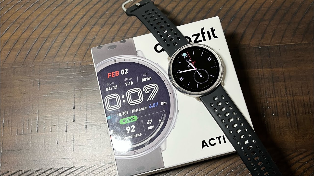 Amazfit  Active 2 Smartwatch Unboxing & Set Up…Very Dope 🔥🔥🔥