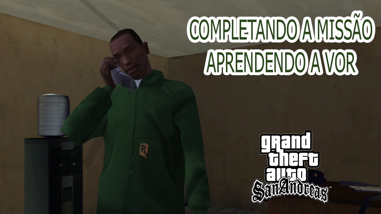🔪Completando a missão Aprendendo a Voar | GTA San Andreas