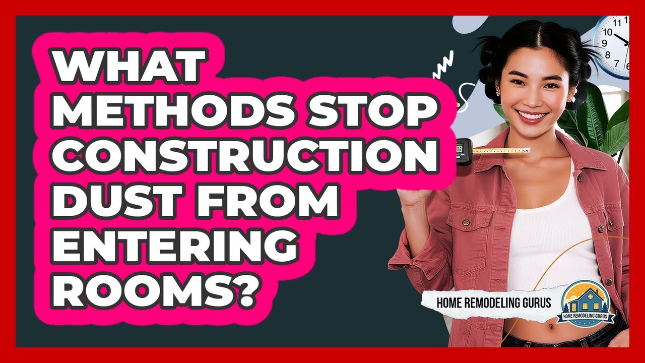 What Methods Stop Construction Dust From Entering Rooms?