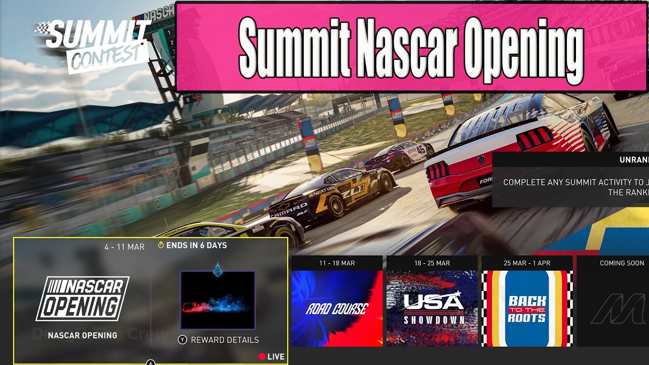 The Crew Motorfest Summit Nascar Opening - How to Complete - Pro Settings