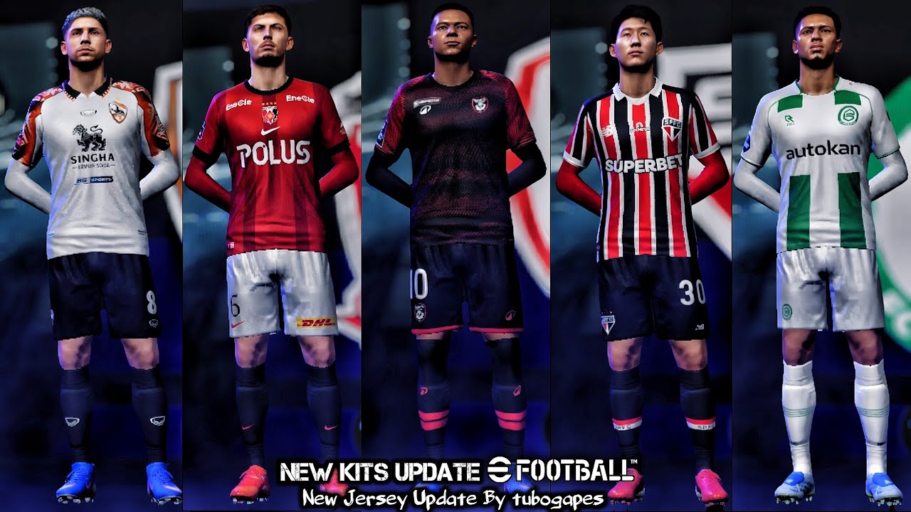New Jersey🔥 Best eFootball 2026 Mobile Kits Design Update