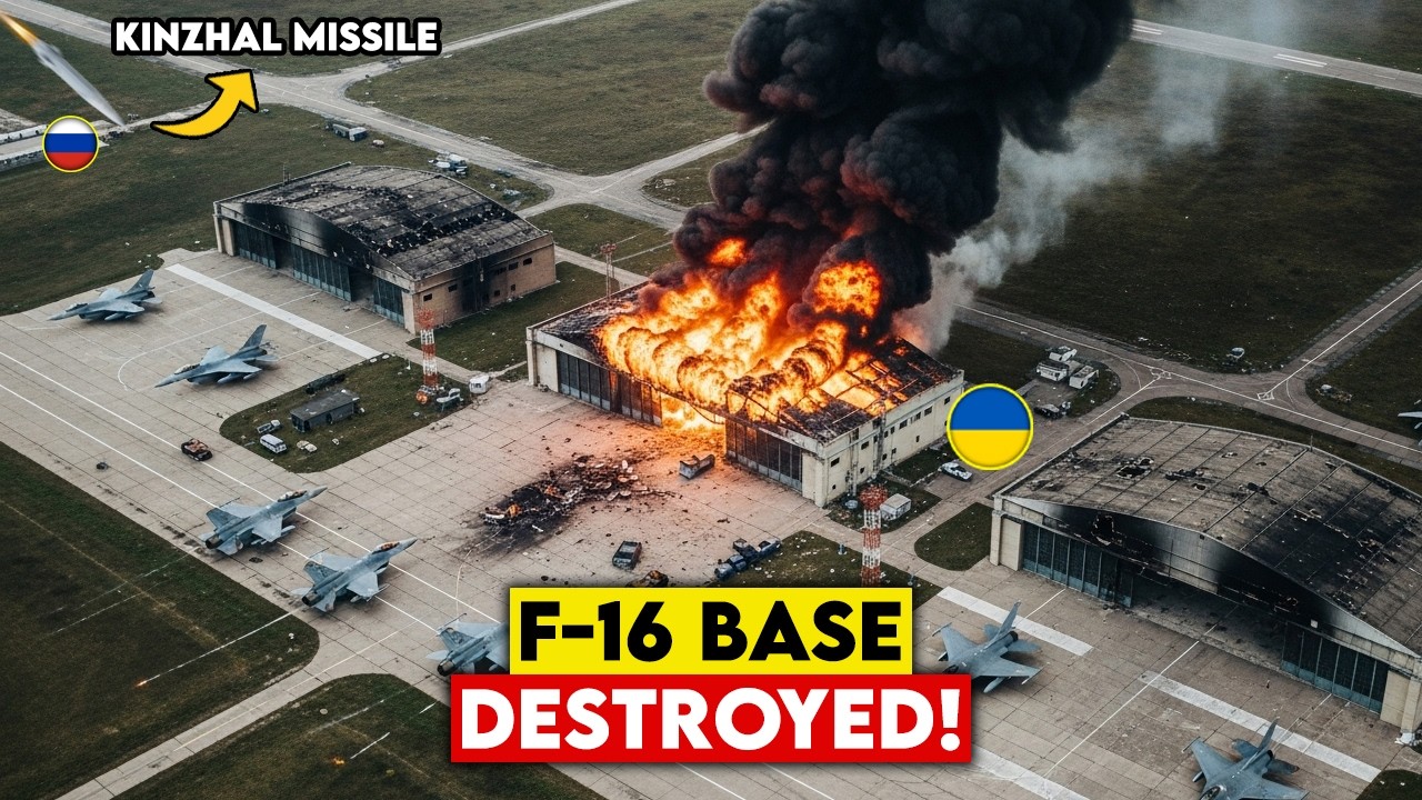 Russia Launches Kinzhal Strikes on Ukrainian Intelligence Center and F-16 Airfield