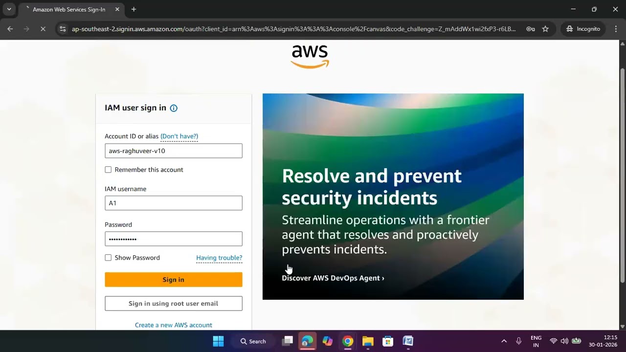 CLOUD  AWS  IAM User Creation For Beginners In Telugu  ✆ WhatsApp 9885573740