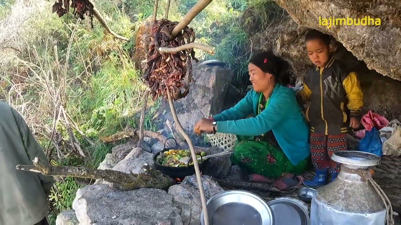here is delicious food || lajimbudha ||