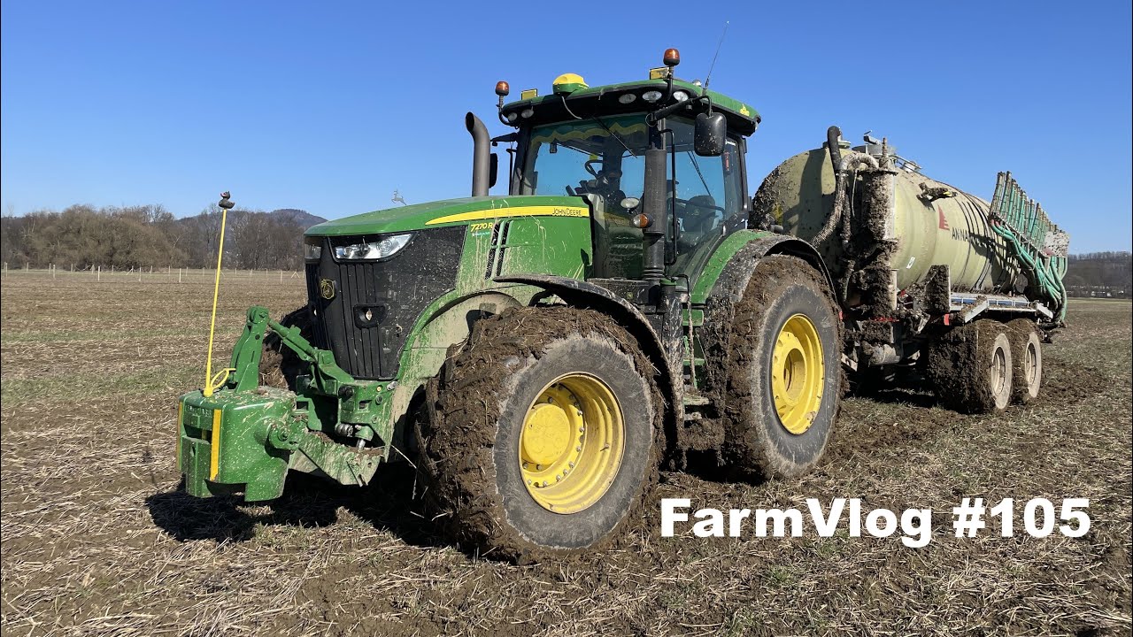 FarmVlog #105 - Vývoz jímky a trošku bahna