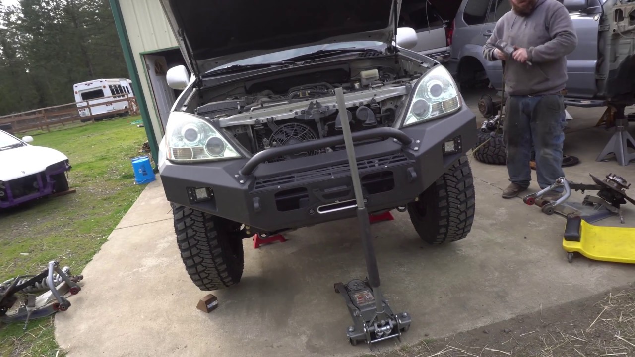 TOTAL CHAOS FABRICATION LONG TRAVEL LEXUS GX470 INSTALL EP286
