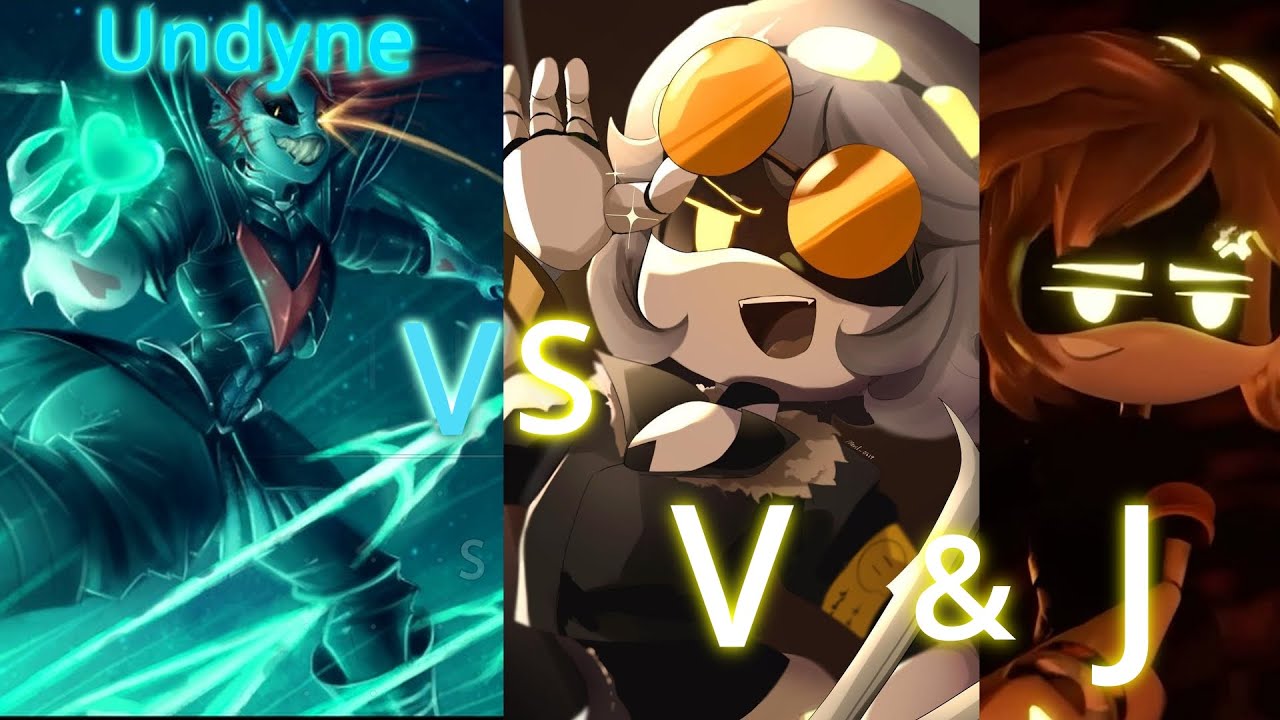 Undyne vs J & V - Murder Drones x Undertale - Song