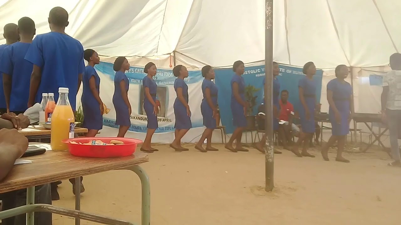 Apostolic vicariet of Rundu regional youth competition ST. Dominic Savio youths choir