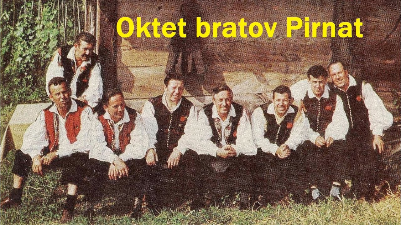 Oktet BRATOV PIRNAT skozi desetletja - je verjetno v Sloveniji še edini v celotnem bratskem sestavu!