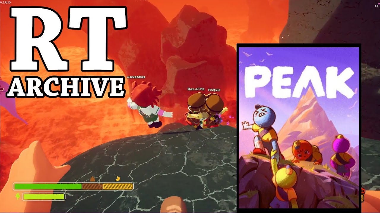 RTGame Streams: PEAK [2] ft. Pedguin, RinPenrose, Shenpai & mscupcake