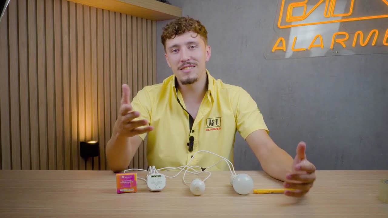 Como fazer a interligação de duas lâmpadas no controlador inteligente Wi-Fi SW202