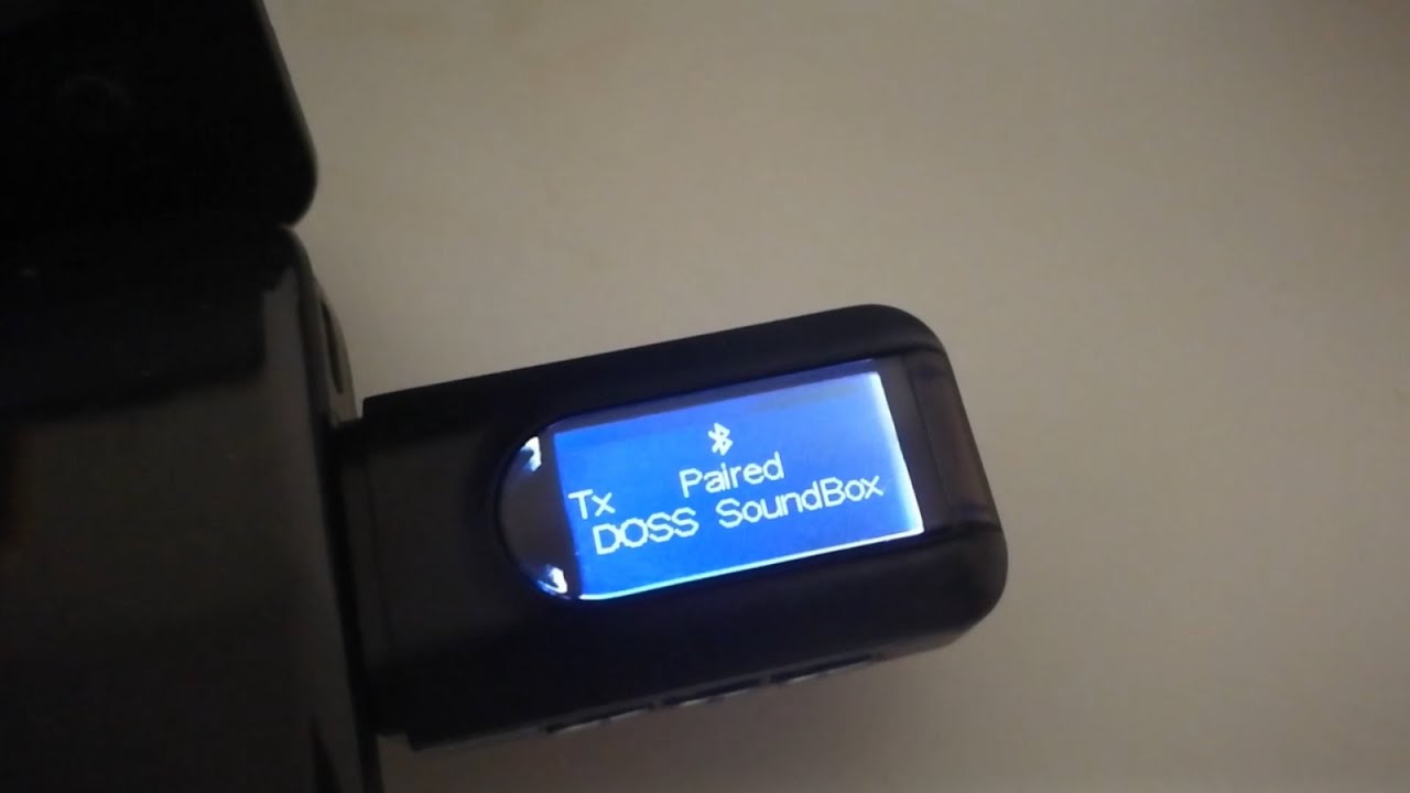 USB Bluetooth 5.0 Dongle Transmitter/Receiver with LCD screen