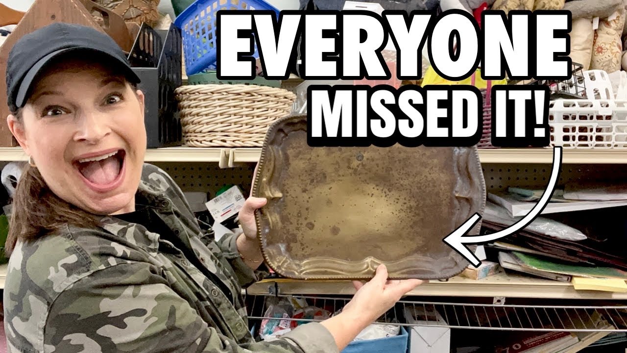 Everyone Missed This at Goodwill | Thrift With Me + Haul
