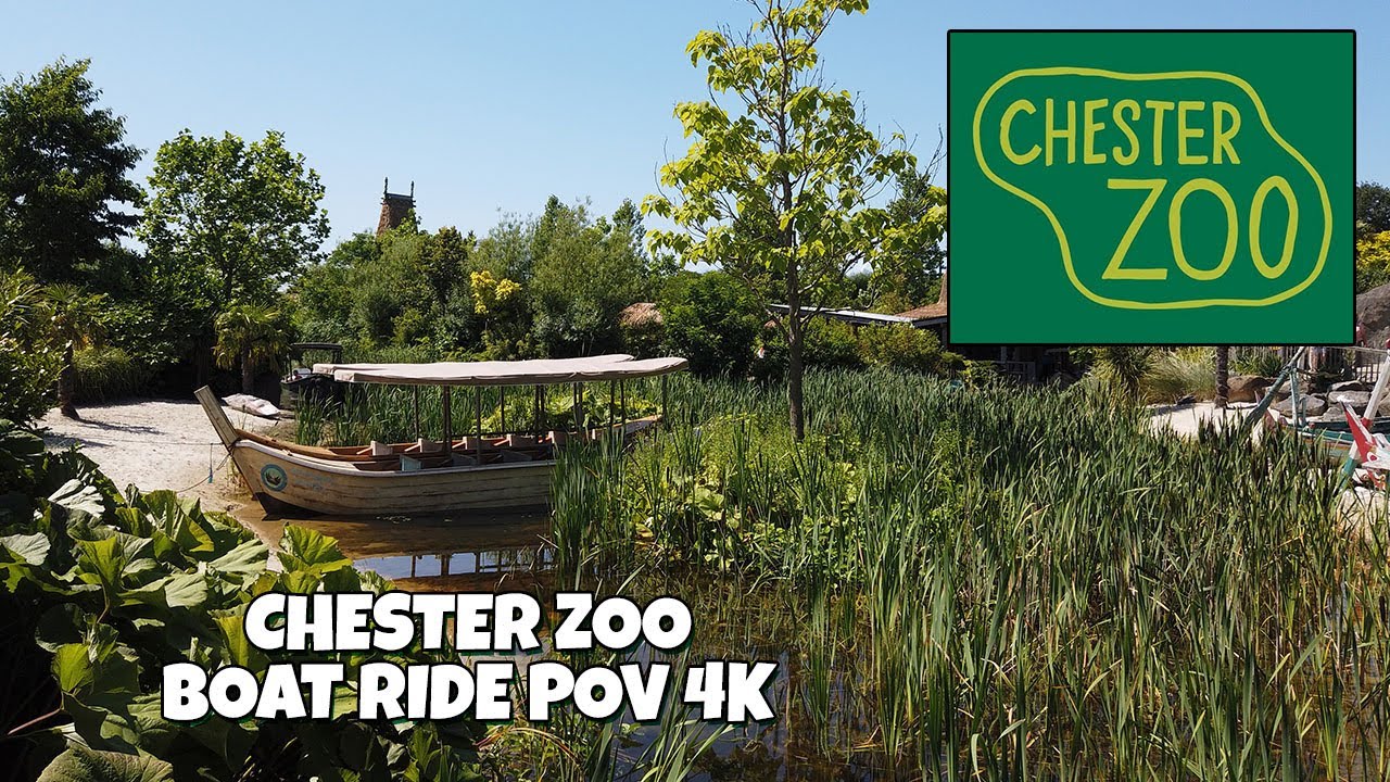 Chester Zoo - Islands Boat Ride POV 4k