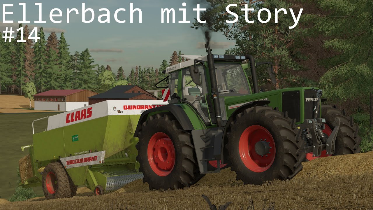 [LS22] Eckiges Stroh und Hofumbau | #14 | Ellerbach mit Story