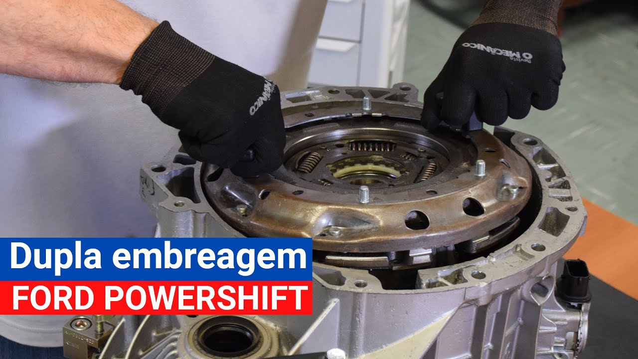 Como remover a dupla embreagem do câmbio Ford PowerShift? | Substituição: Parte 1
