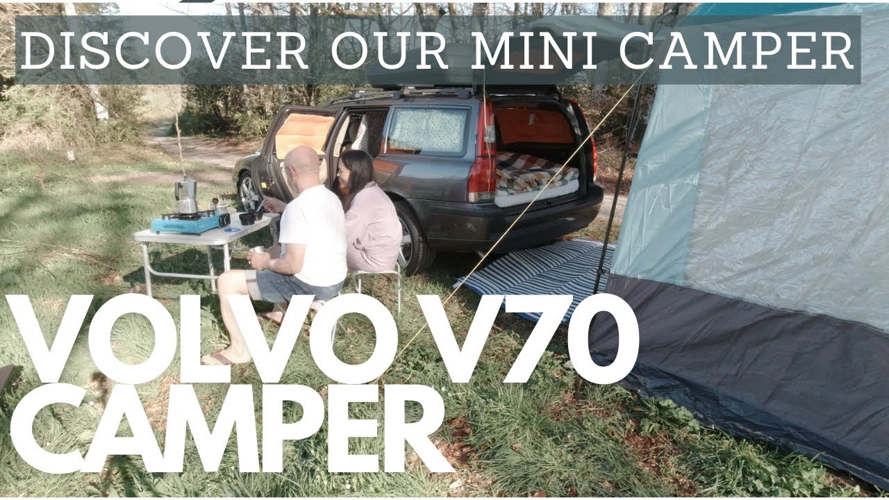 How to make a VOLVO V70 camper ? watch this to see our settings and enjoy a night in camping with us