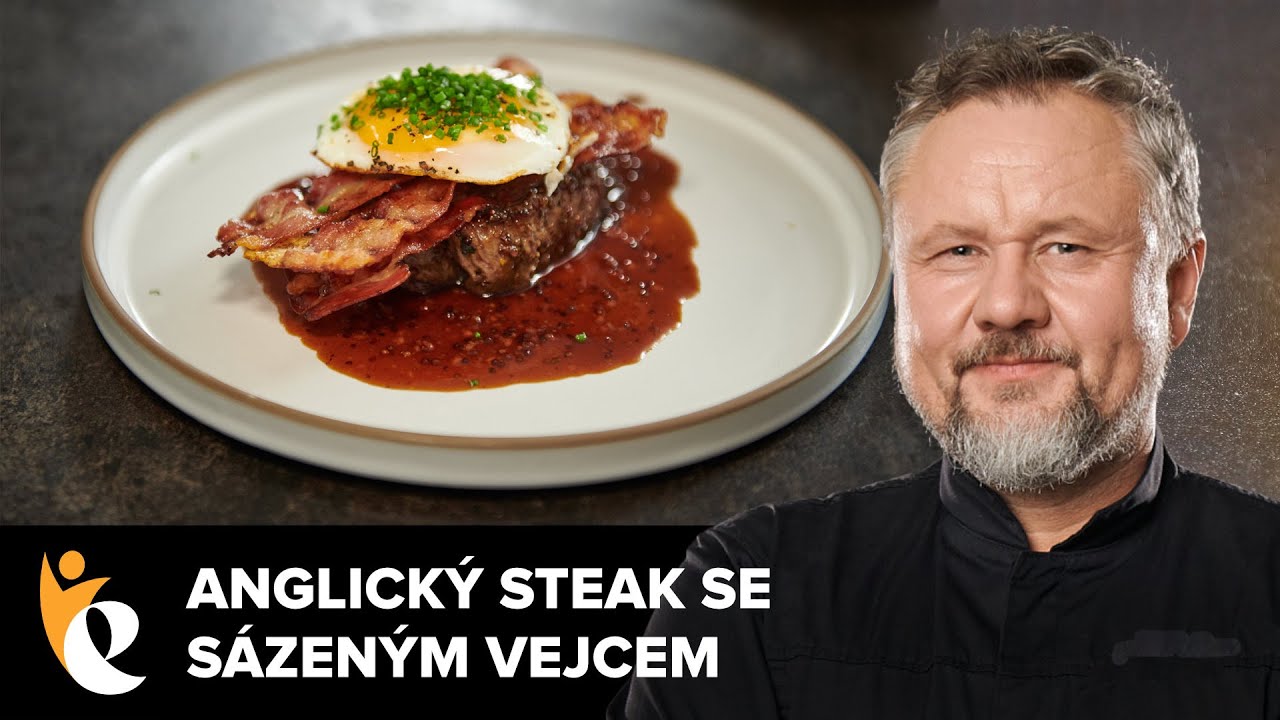 #4 Anglick&yacute; steak se s&aacute;zen&yacute;m vejcem | Maso v hlavn&iacute; roli s Mirkem Kalinou