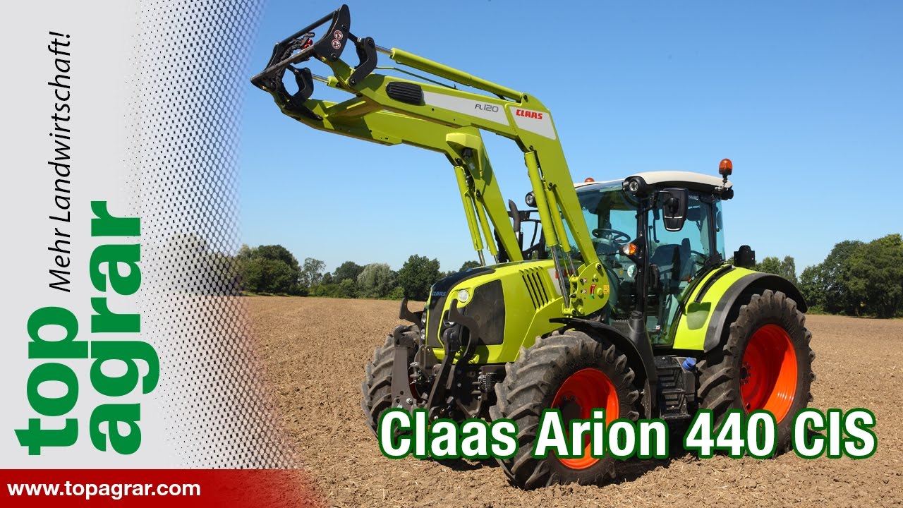 Claas Arion 440 CIS im top agrar-Schleppertest 2016  2/7