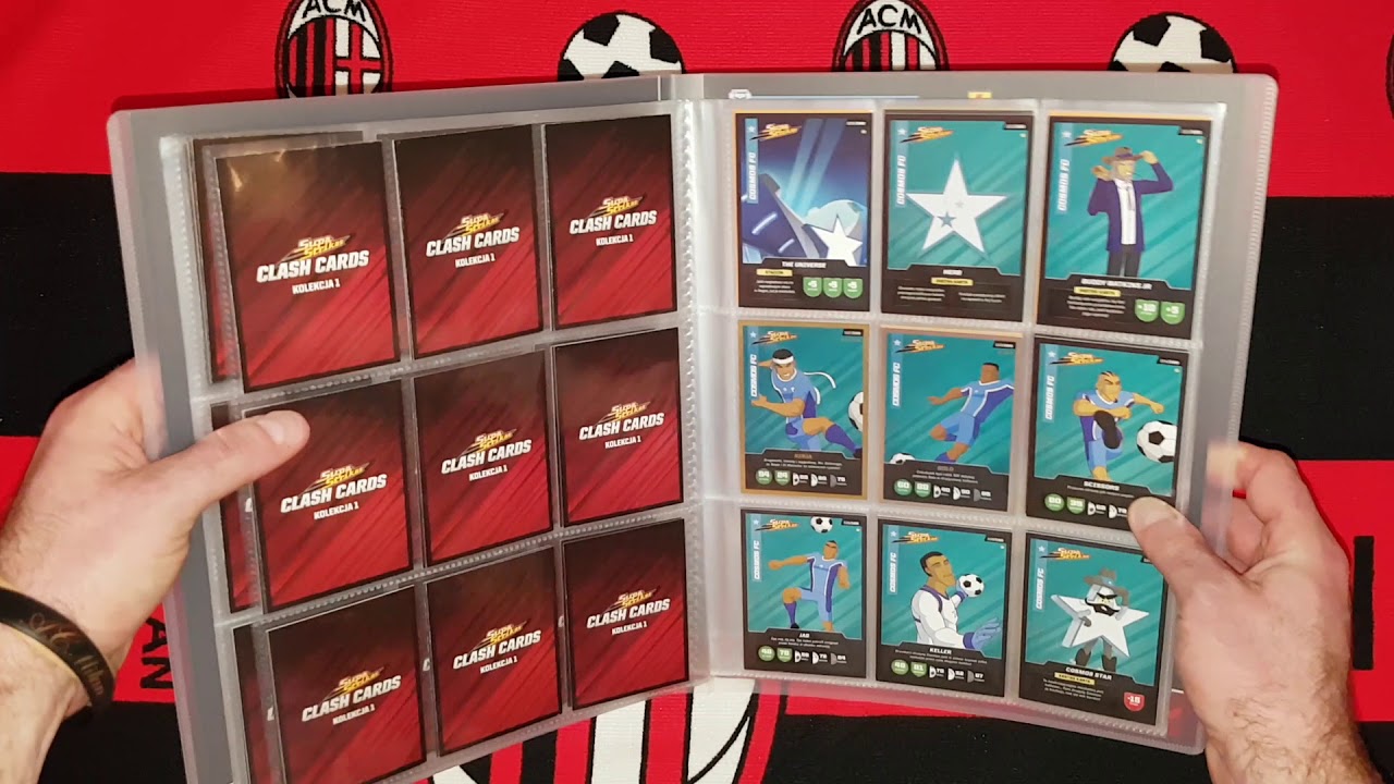 SUPA STRIKAS CLASH CARDS - PREZENTACJA KOMPLETNEJ KOLEKCJI 180  KART!!!!