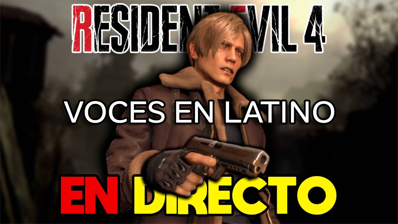 RE4 Remake, pero con las Voces En LATINO