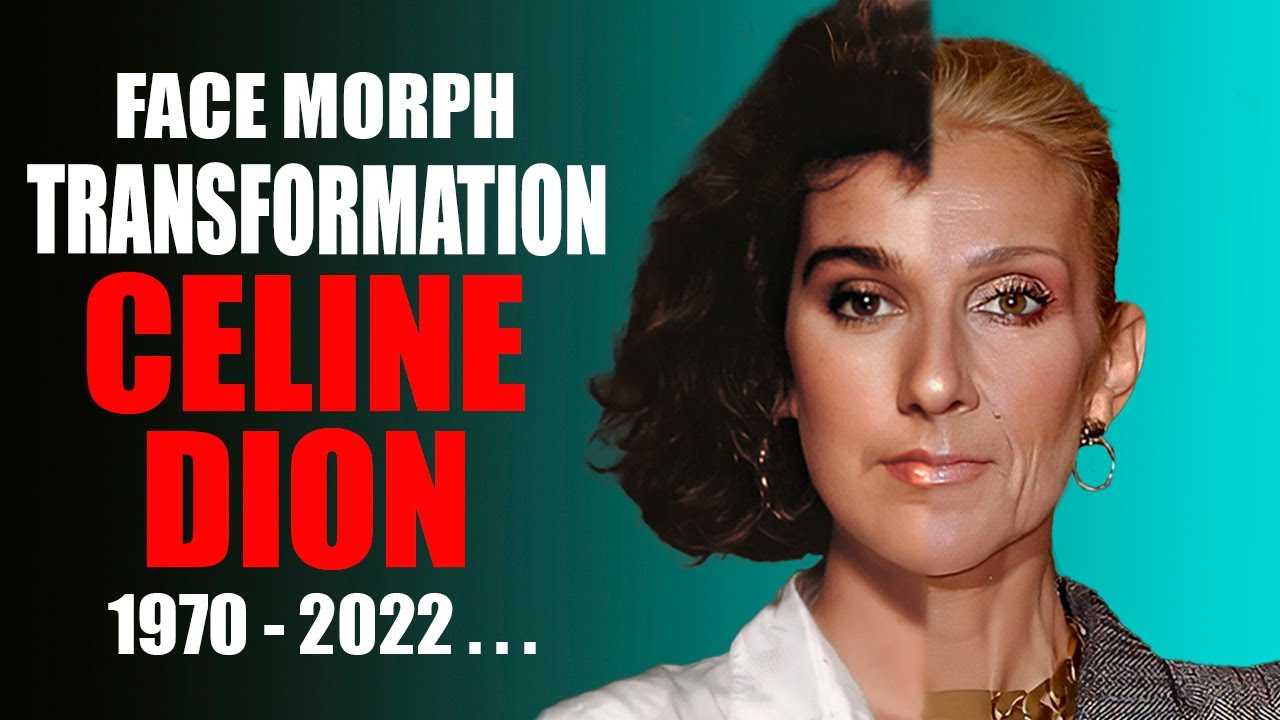 Celine Dion  - Transformation (Face Morph Evolution 1970 - 2022)