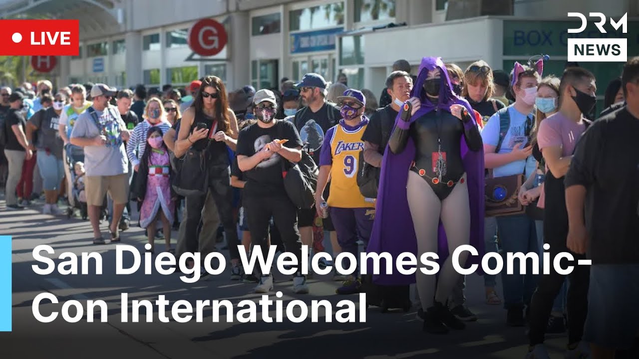 LIVE: Comic-Con 2025 Opens in San Diego With Global Fanfare | AA1Z