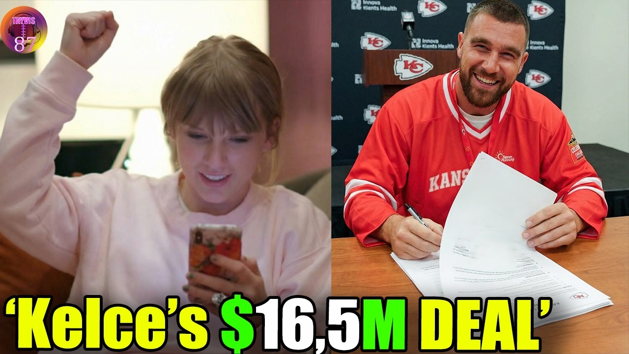 Taylor Swift & Mahomes GO CRAZY after Travis Kelce confirm he's BACK for 14th season with the Chiefs